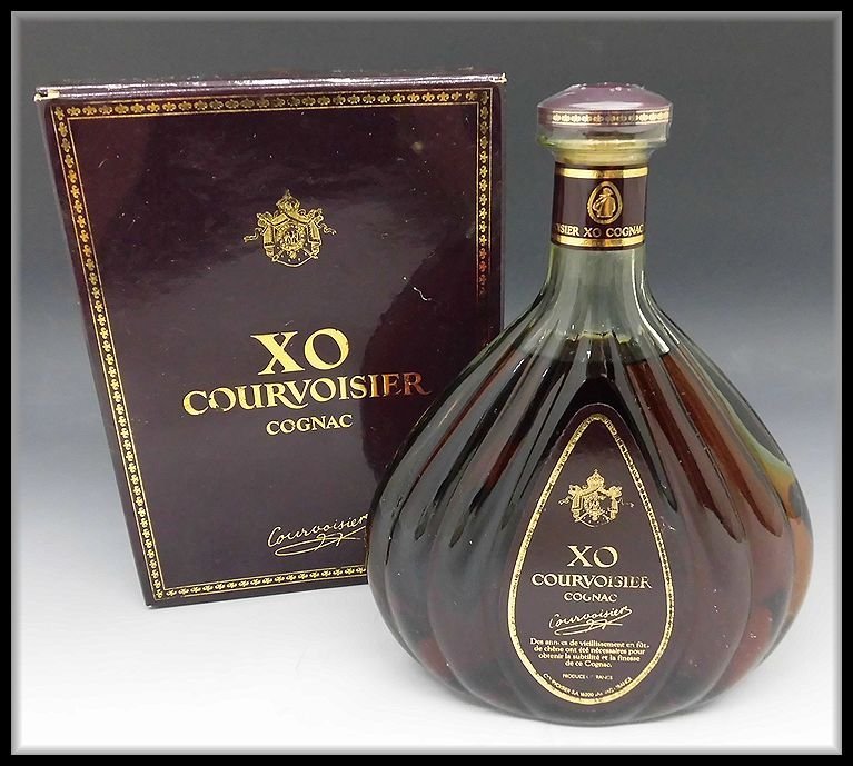 M 未開栓 クルボアジェ XO グリーンボトル 700ml 40度 COURBOISIER X.O