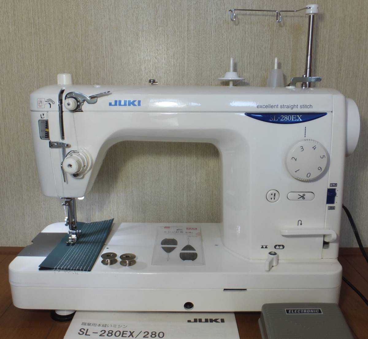 JUKI職業用本縫いミシン SL-280EX 現状中古品です(ジューキ)｜売買され 