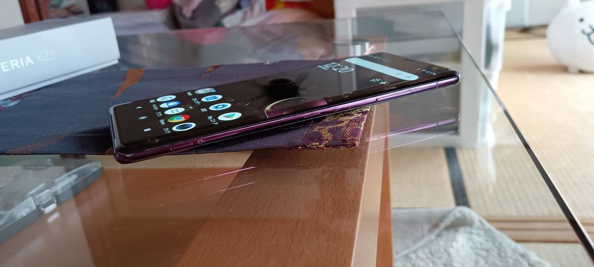 SIMフリー Xperia XZ3 801SO ボルドーレッド 正常動作品 訳アリ 【公式