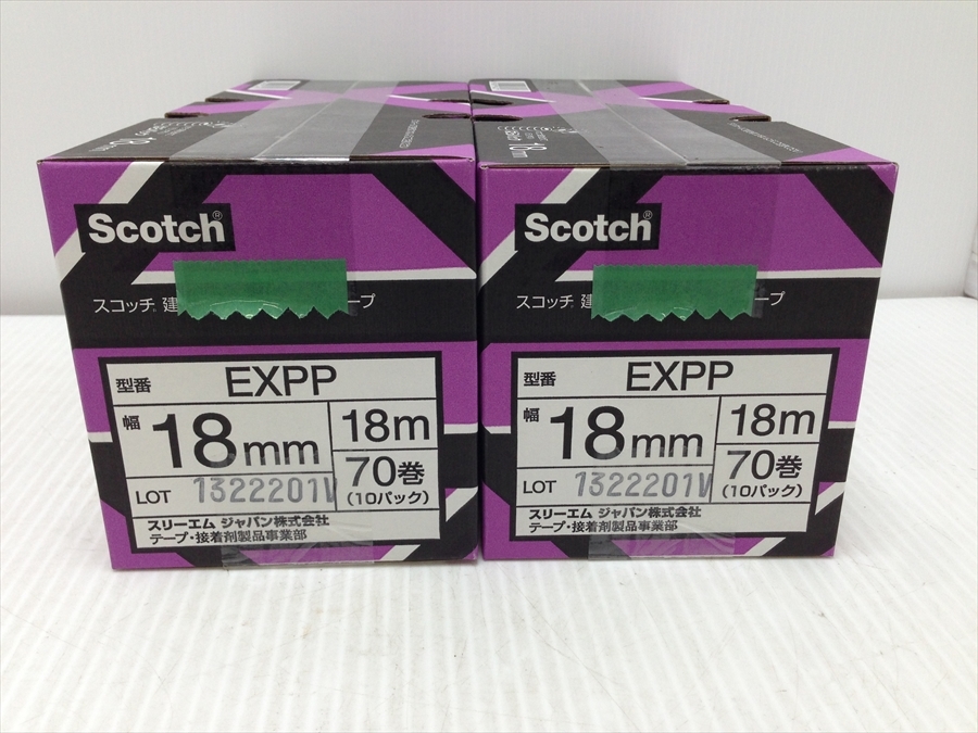 EXPP 3M マスキングテープ 建築塗装用マスキングテープ Scotch | 建築塗装用 12mm幅x18m スコッチ スリーエム 10巻入 下松)3M スコッチ® 建設塗装用 0 メルカリ