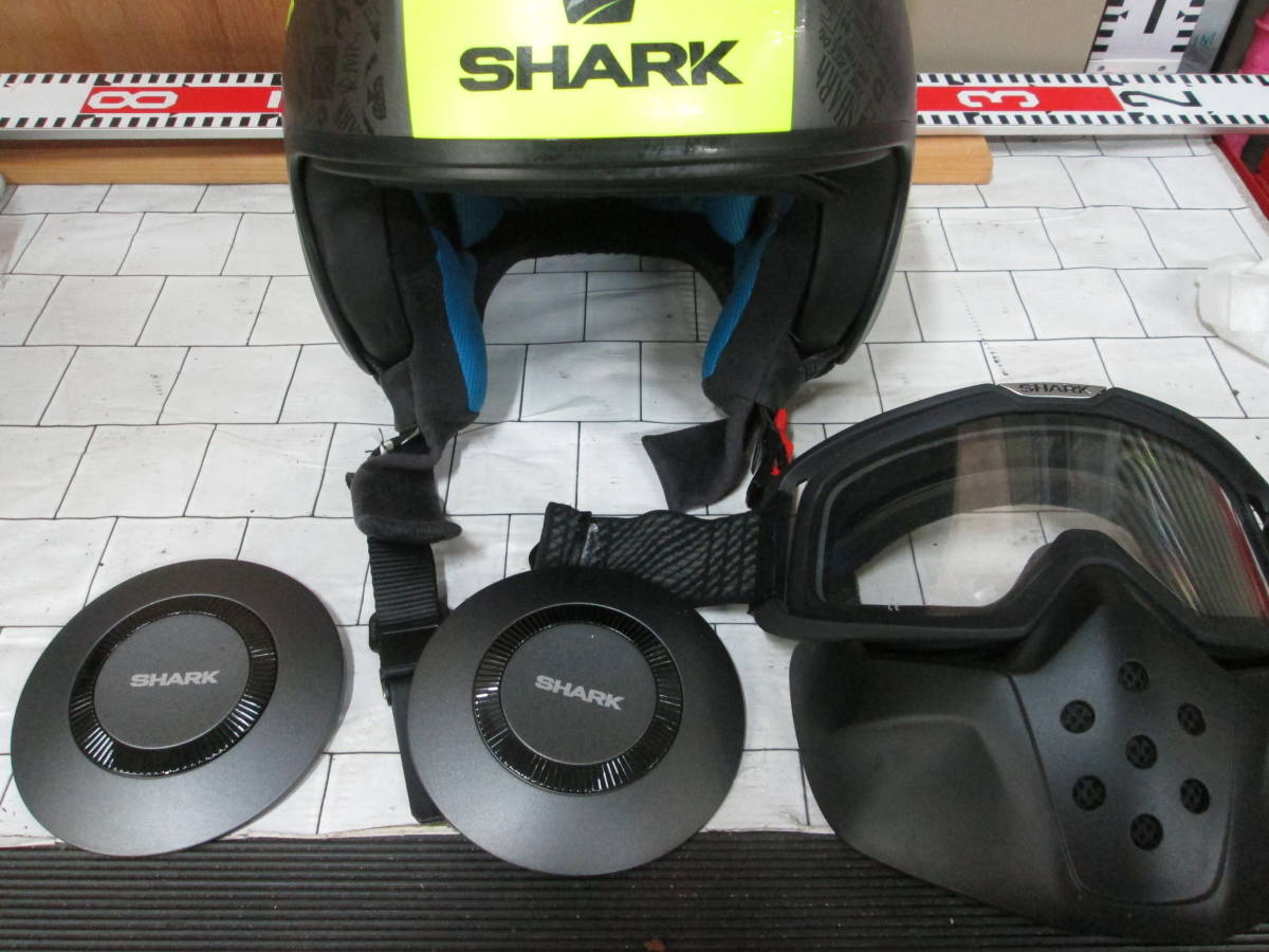 シャーク ヘルメット DRAK ダラク Lサイズ クールなフェイスでバイクに 