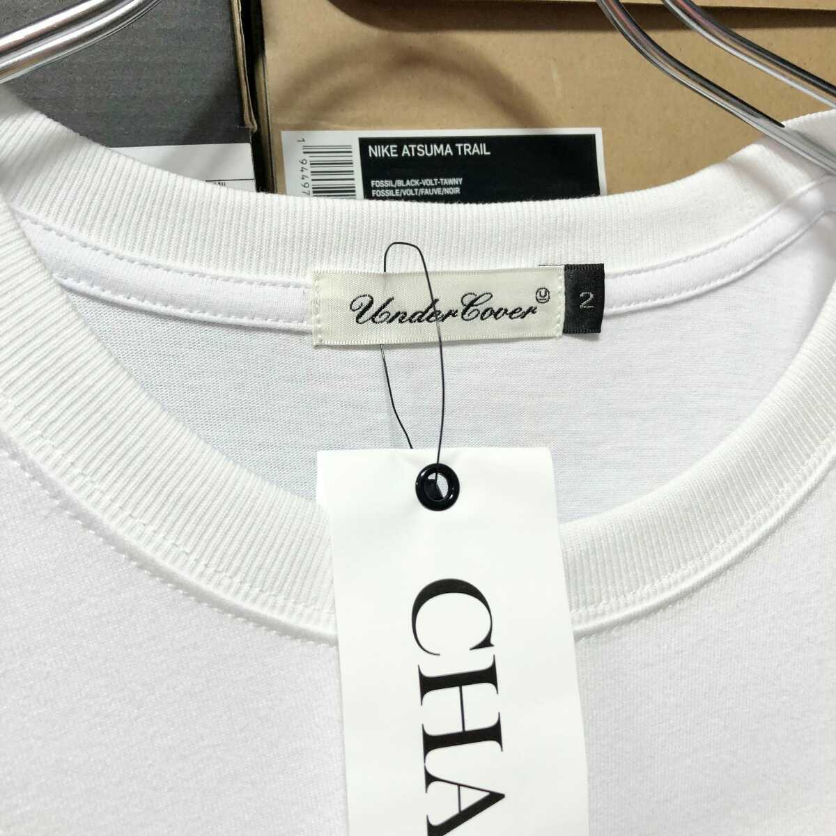 M UNDERCOVER U St Anthony Tee White BIG LOGO TEE アンダー