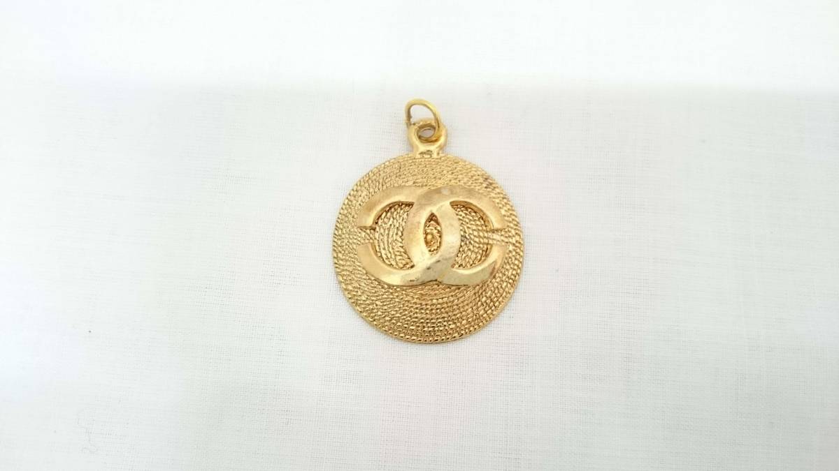 美品】CHANEL シャネル ココマーク ヴィンテージ ペンダントトップ 