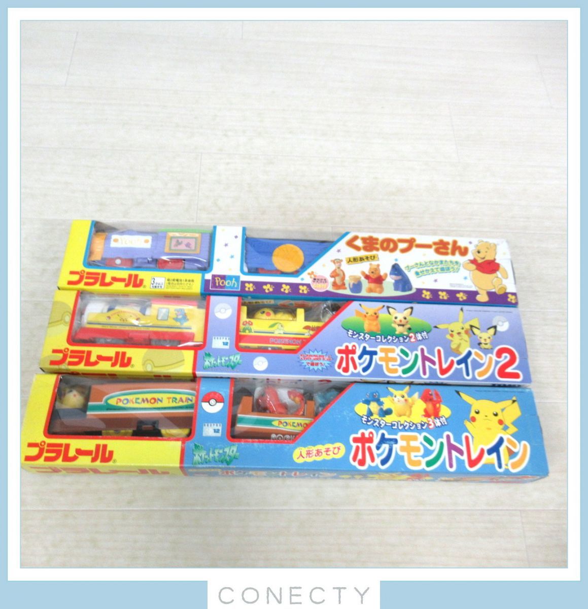 100%新品，HOT 品含 プラレール ポケモントレイン/くまのプーさん 等 まとめて3個セット/ TOMY D4 S3(車両単品)｜売買されたオークション情報、yahooの商品情報をアーカイブ公開 - オークファン 車両単品
