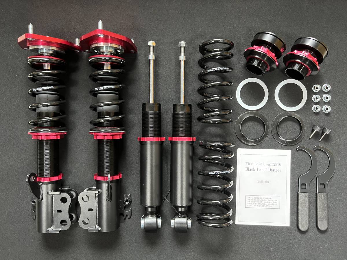 新品☆送料無料 50 プリウス 減衰力36段調整 フルタップ 車高調 ZVW51 ☆新品☆送料無料！ トヨタ 50 プリウス PHV 4WD PRIUS 減衰力36段調整