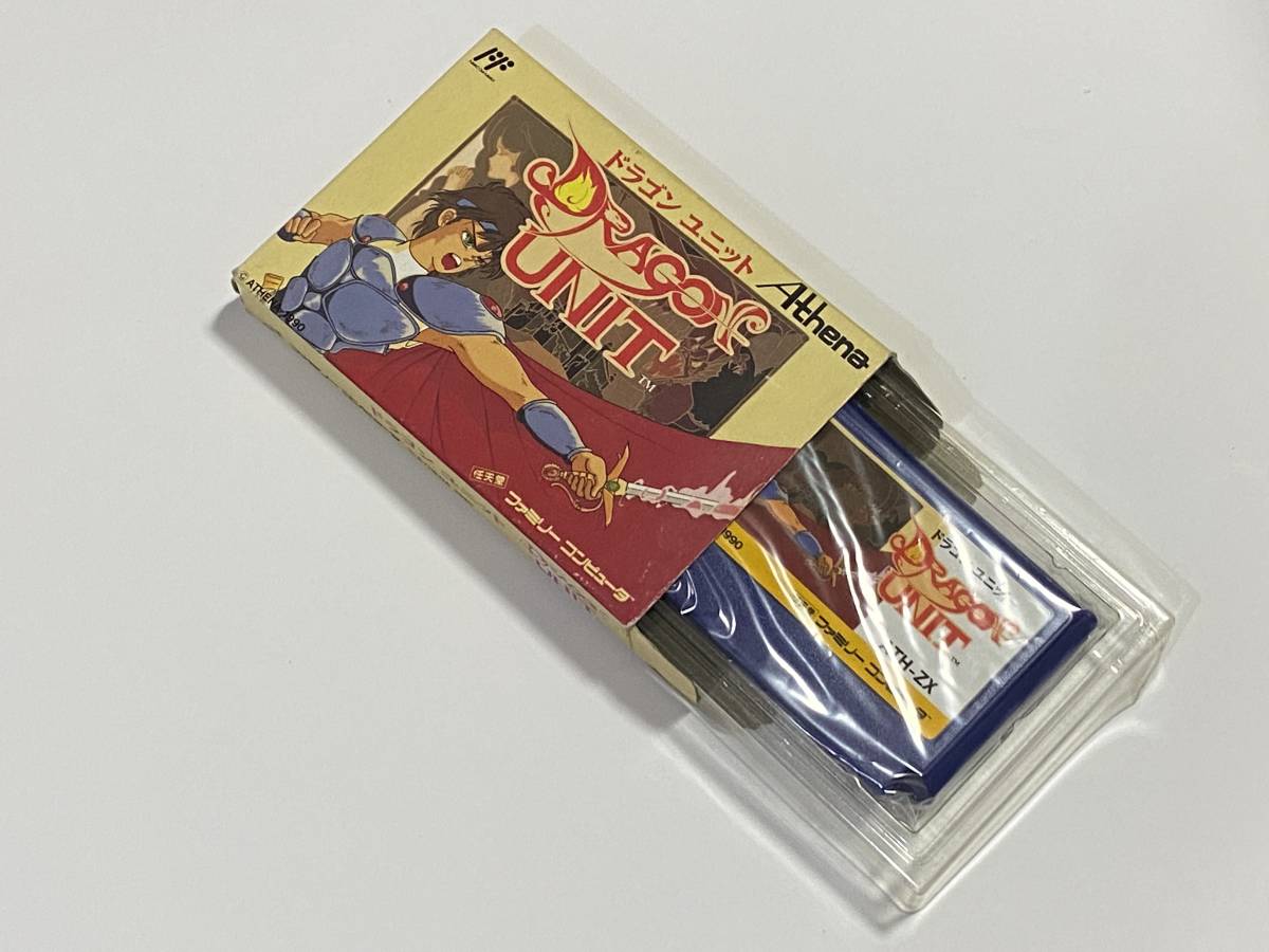 新品未使用 良好品 ドラゴンユニット 箱説付き 珍品 レア ファミコン