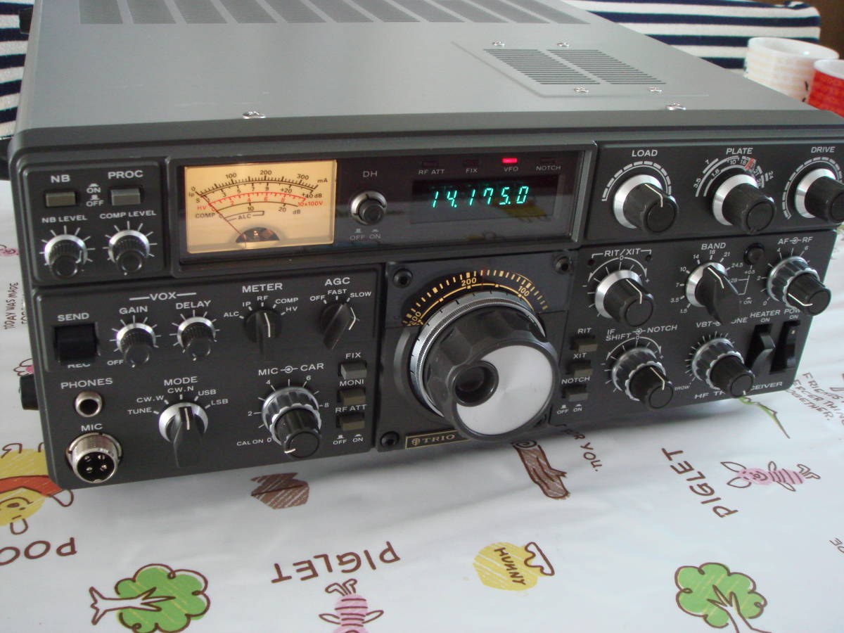 TRIO TS-830V 100W改造 整備済み