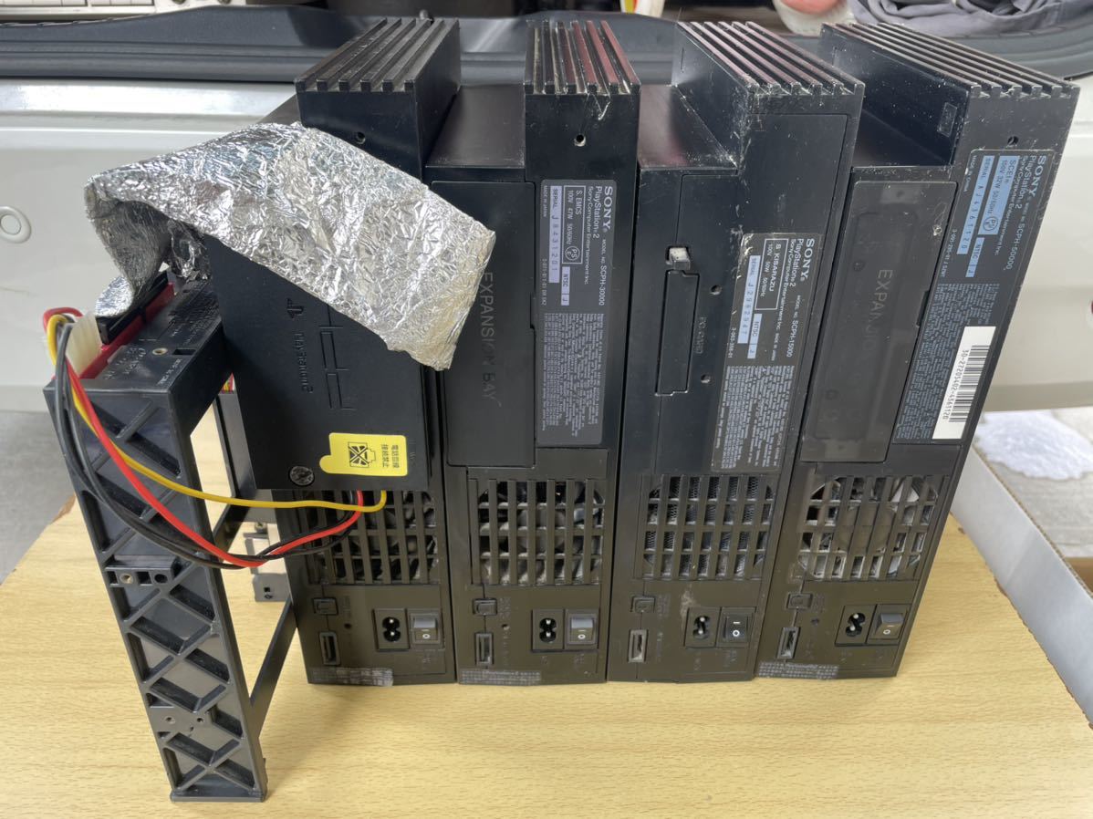 SONY PlayStation2 PS2本体 SCPH-30000 2台。SCPH-50000 1台 SCPH-15000 1台。計4台セット 現状出品