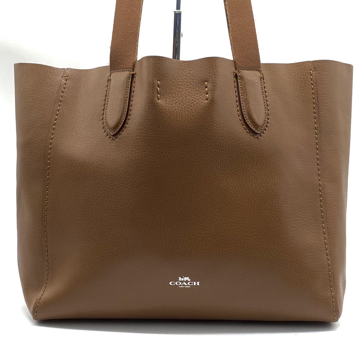 1円 《極美品》COACH コーチ メンズ A4可能 トートバッグ ショルダー 