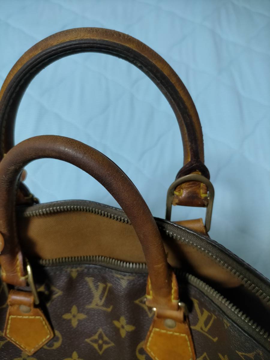 LOUIS VUITTON ルイヴィトン アルマ ハンド バッグ 1円から中古品 アルマ モノグラム LOUIS □ルイヴィトン 優美な印象を演出♪ルイヴィトン☆アルマ LV