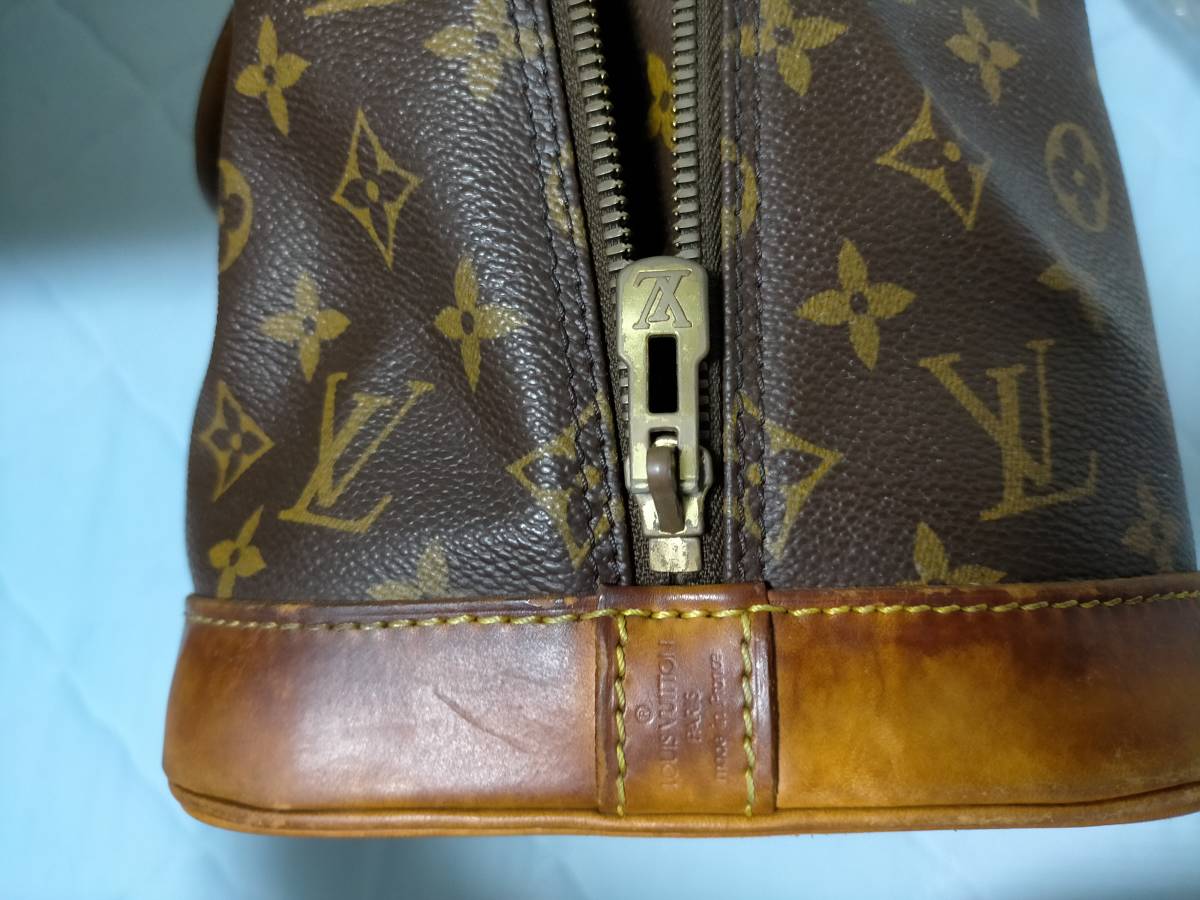 LOUIS VUITTON ルイヴィトン アルマ ハンド バッグ 1円から中古品 アルマ モノグラム LOUIS □ルイヴィトン 優美な印象を演出♪ルイヴィトン☆アルマ LV