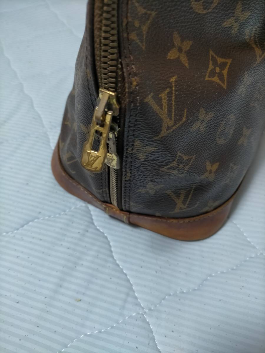 LOUIS VUITTON ルイヴィトン アルマ ハンド バッグ 1円から中古品 アルマ モノグラム LOUIS □ルイヴィトン 優美な印象を演出♪ルイヴィトン☆アルマ LV