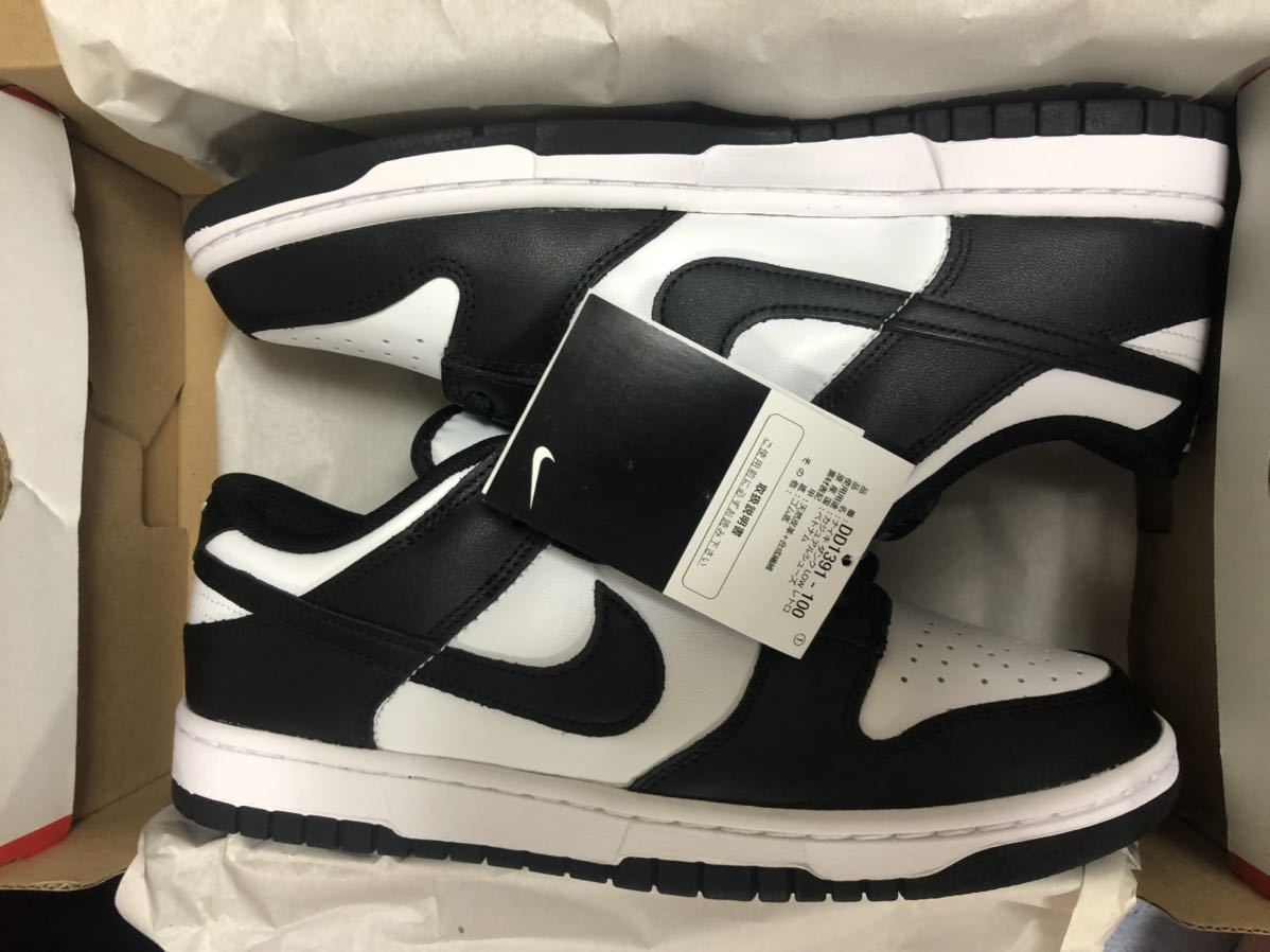  26.5cm NIKE DUNK LOW RETRO WHITE BLACK PANDA ナイキ ダンク ロー パンダ ホワイト ブラック DD1391-100 白 黒(26.5cm)｜売買されたオークション情報、yahooの商品情報をアーカイブ公開 - オークファン 26.5cm