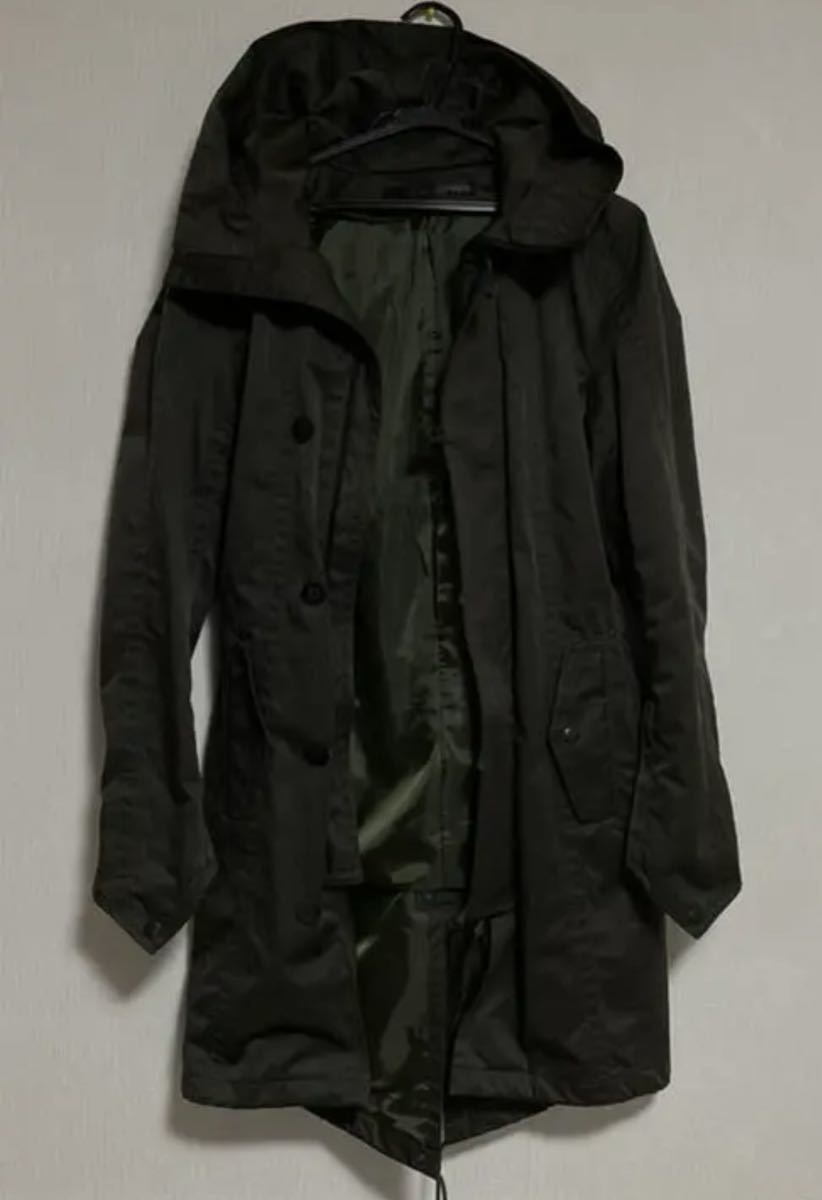 美品 SCHLUSSEL シュリセル モッズコート カーキ サイズ2(M)