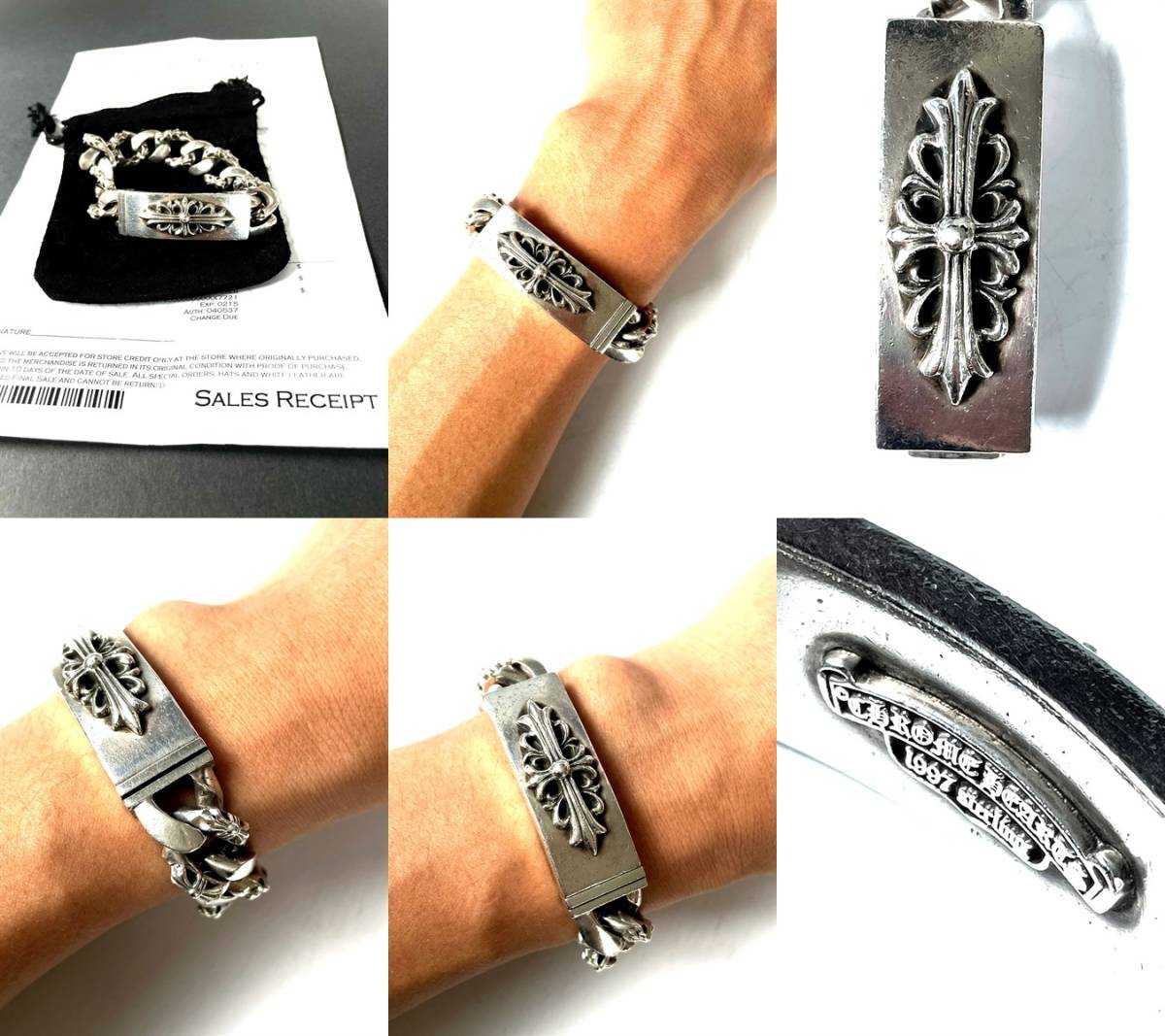 正規 インボイス 原本付き 完備品 CHROME HEARTS クロムハーツ 名作 