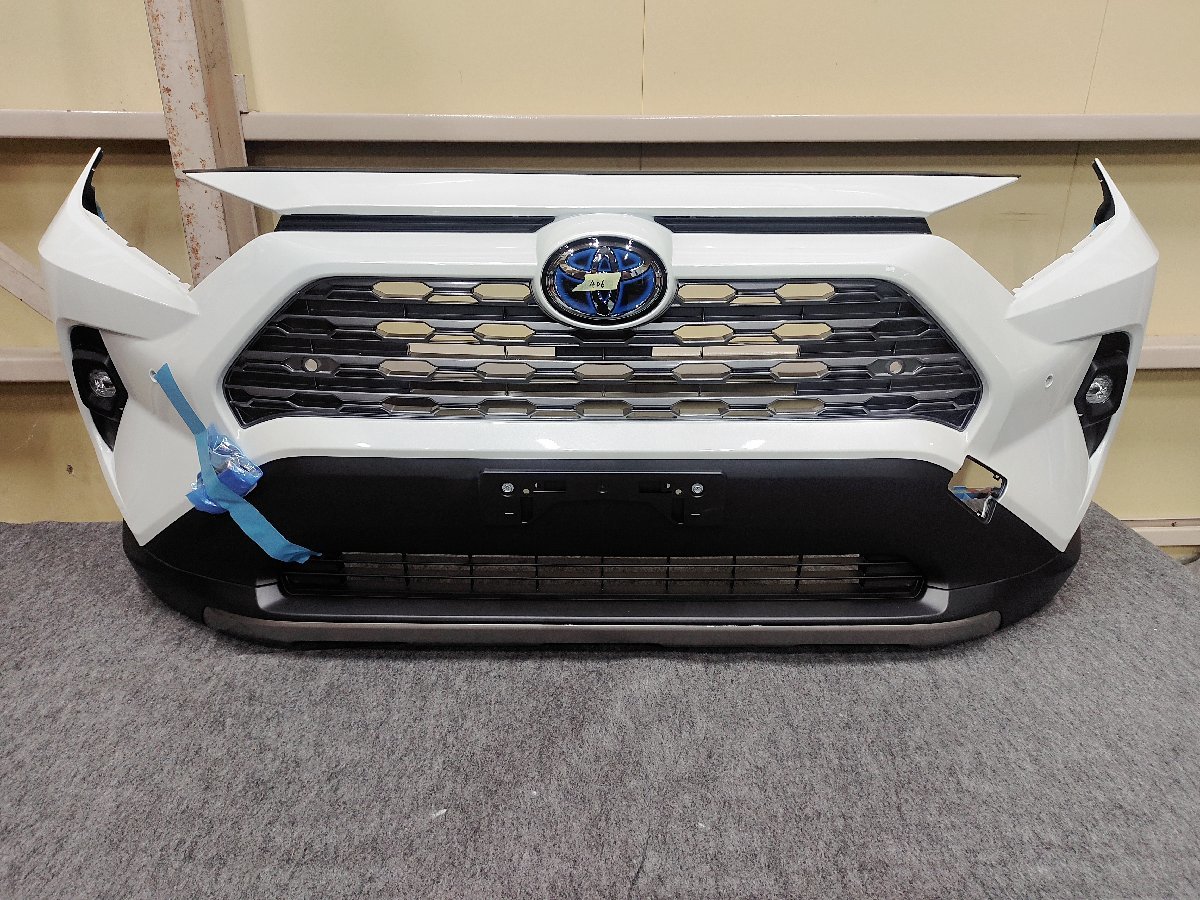 新車外し】トヨタ RAV4 後期 フロントバンパー フェンダー セット 牽引 