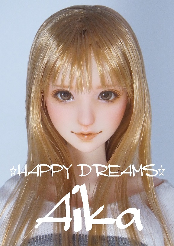 ☆HAPPY DREAMS☆ 1/6カスタムドールヘッド 「愛華」 オビツ27