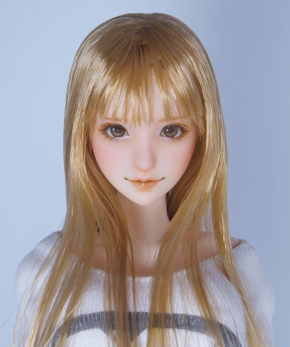 ホットトイズ系　ゼア・ウィル・ビー・ブラッド　1/6カスタムヘッド ☆HAPPY DREAMS☆ 1/6カスタムドールヘッド 「愛華」 オビツ27