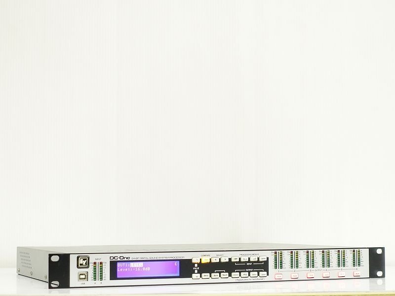 【美品・動作品】Electro-Voice DC-One デジタルプロセッサー □□Electro-Voice DC-ONE デジタルサウンドシステムプロセッサー