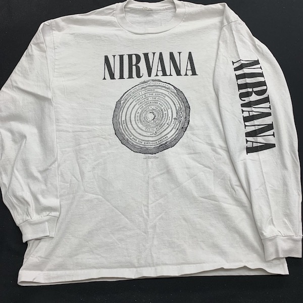 NIRVANA Tシャツ 90s ヴィンテージ ロンT ニルバーナ HOLE sonic youth 