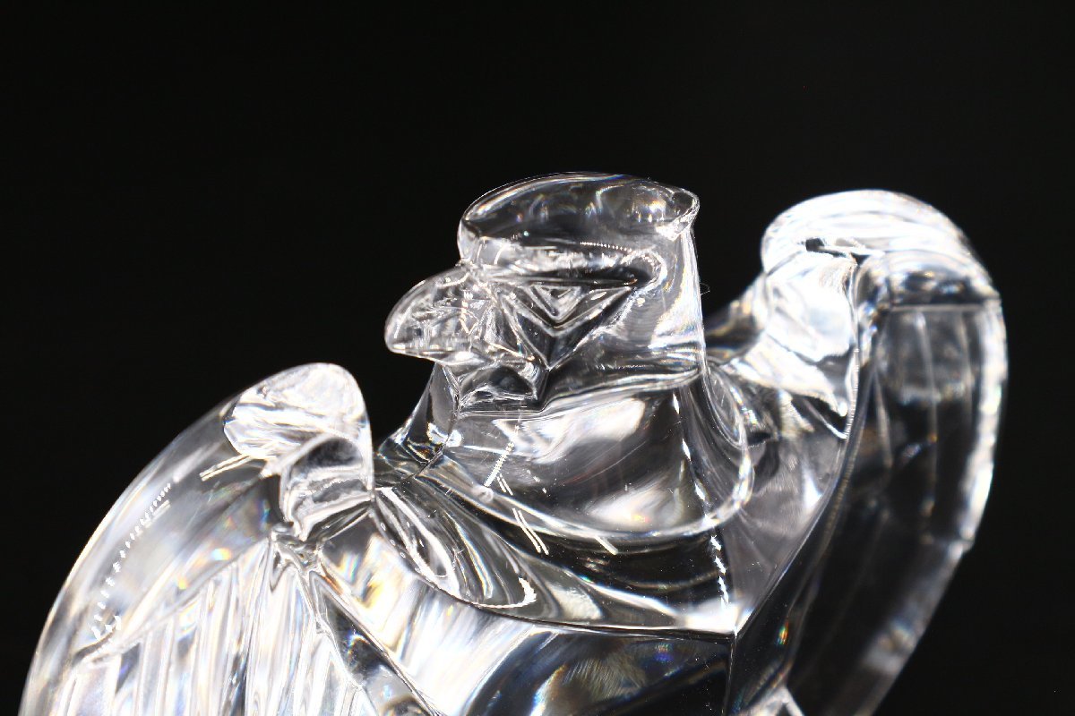 美品】 Crystal 鳥 置物 イーグル 【公式通販】