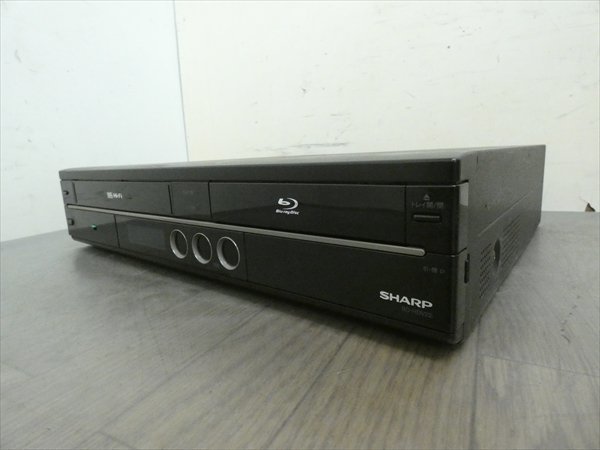 10年☆シャープ/SHARP☆HDD/BDレコーダー/VHS☆BD-HDV22☆ビデオ