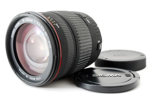 ☆極上完動品☆ SIGMA シグマ ZOOM 18-200mm F3.5-6.3 DC Canon