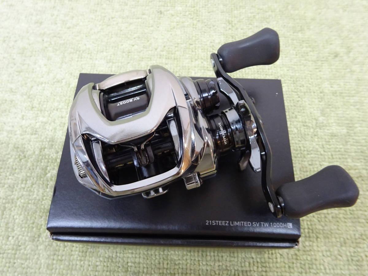 191-Y12) 中古品 DAIWA ダイワ 21 スティーズ リミテッド SV TW 1000HL