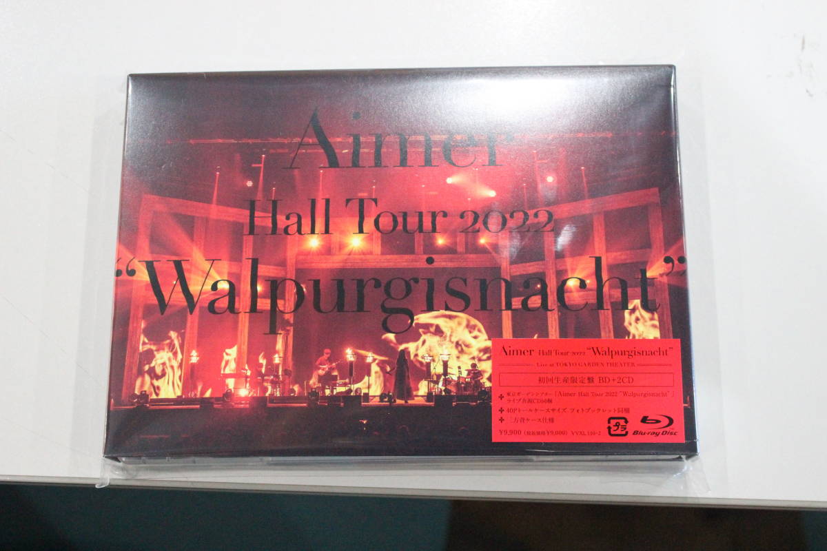  極 Aimer Hall Tour 2022 Walpurgisnacht Live at TOKYO GARDEN THEATER 初回生産限定盤 Blu-ray+2CD+ブックレット(J-POP)｜売買されたオークション情報、yahooの商品情報をアーカイブ公開 - オークファン J-POP