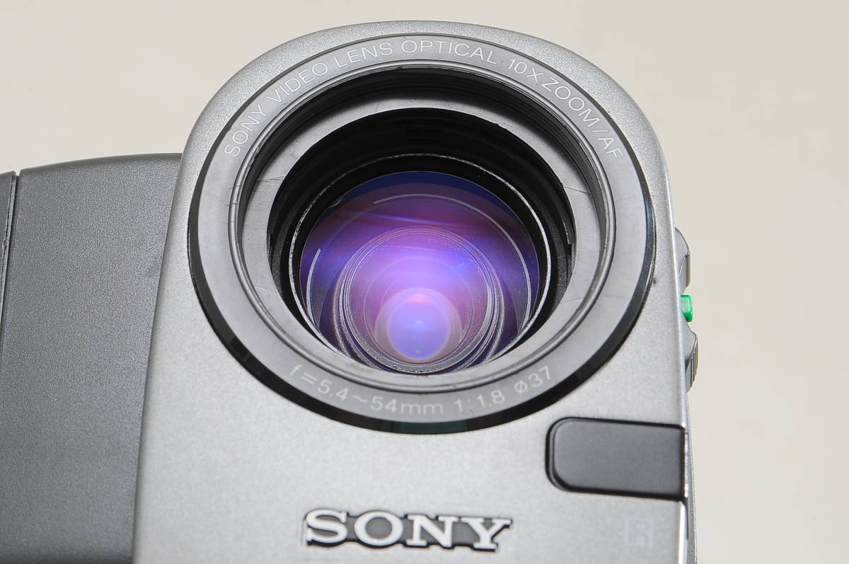 【動作確認済】 SONY Hi8 CCD-TRV90 8mm ビデオカメラ キラ50]動作品 ソニー Hi8ビデオカメラ CCD-TRV90 8mm Video8 SONY