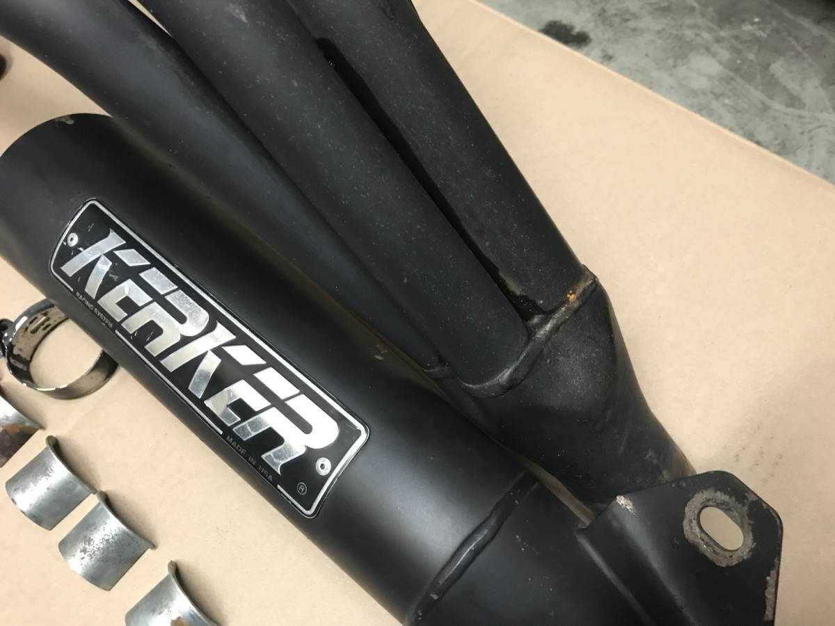 ゼファー400 kerker カーカー マフラー エキパイ サイレンサー 