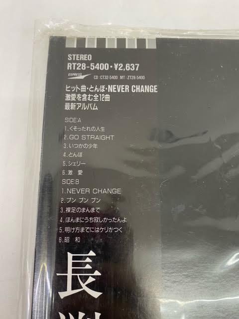 仙11 長渕剛 レコード LP シンガーソングライター レトロ ながぶち
