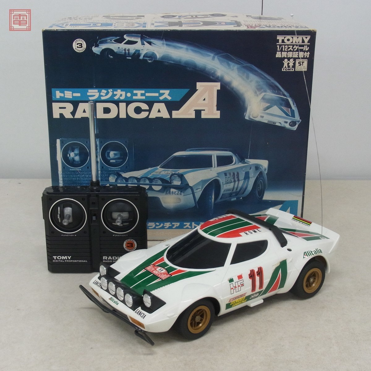 トミー 1/12 ラジカ エース ランチアストラトス ラリータイプ 簡易動作