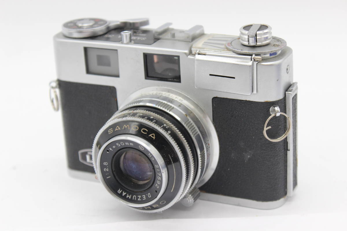 希少上位モデル SAMOCA 35 D.EZUMAR 50mm f2.8 動作良 希少上位モデル