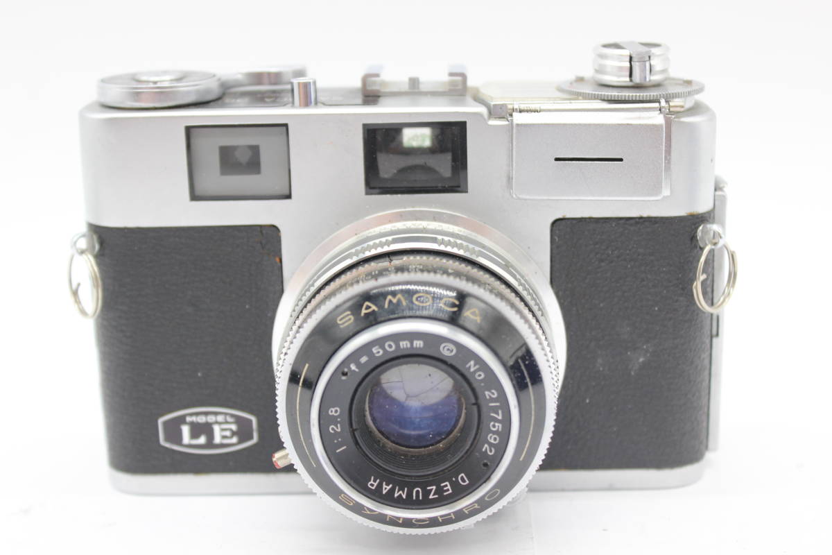 Y2253 SAMOCA 35 LE D.EZUMAR 50mm F2.8 カメラ ジャンク(レンジ