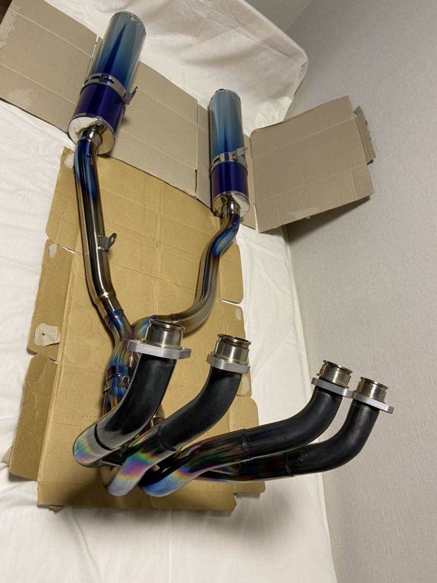 NEW NASSERT-R T2 06〜07年 ZZ-R1400 フルエキ チタンマフラー 取説 