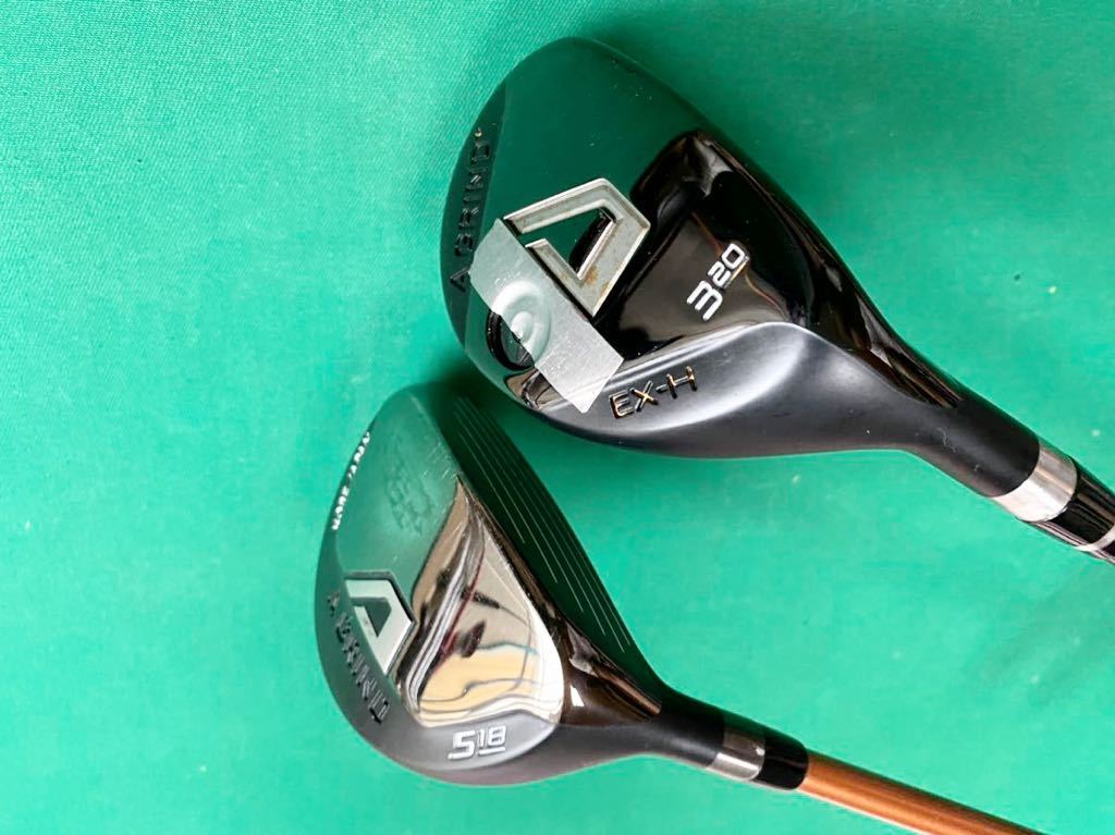 A GRIND フェアウェイウッド 3W 5W セット 必見※ A grind 5w/3Uセット スピーダーFW70x HY-95s お買い得 地クラブ
