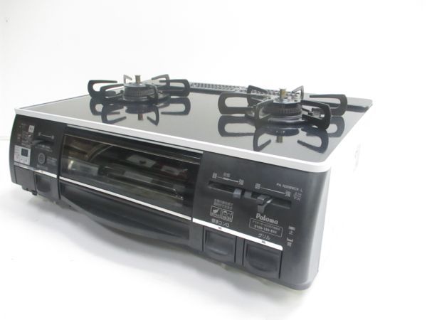 ○Paloma パロマ ガステーブル ガスコンロ LPガス用 ガラストップ 2013 