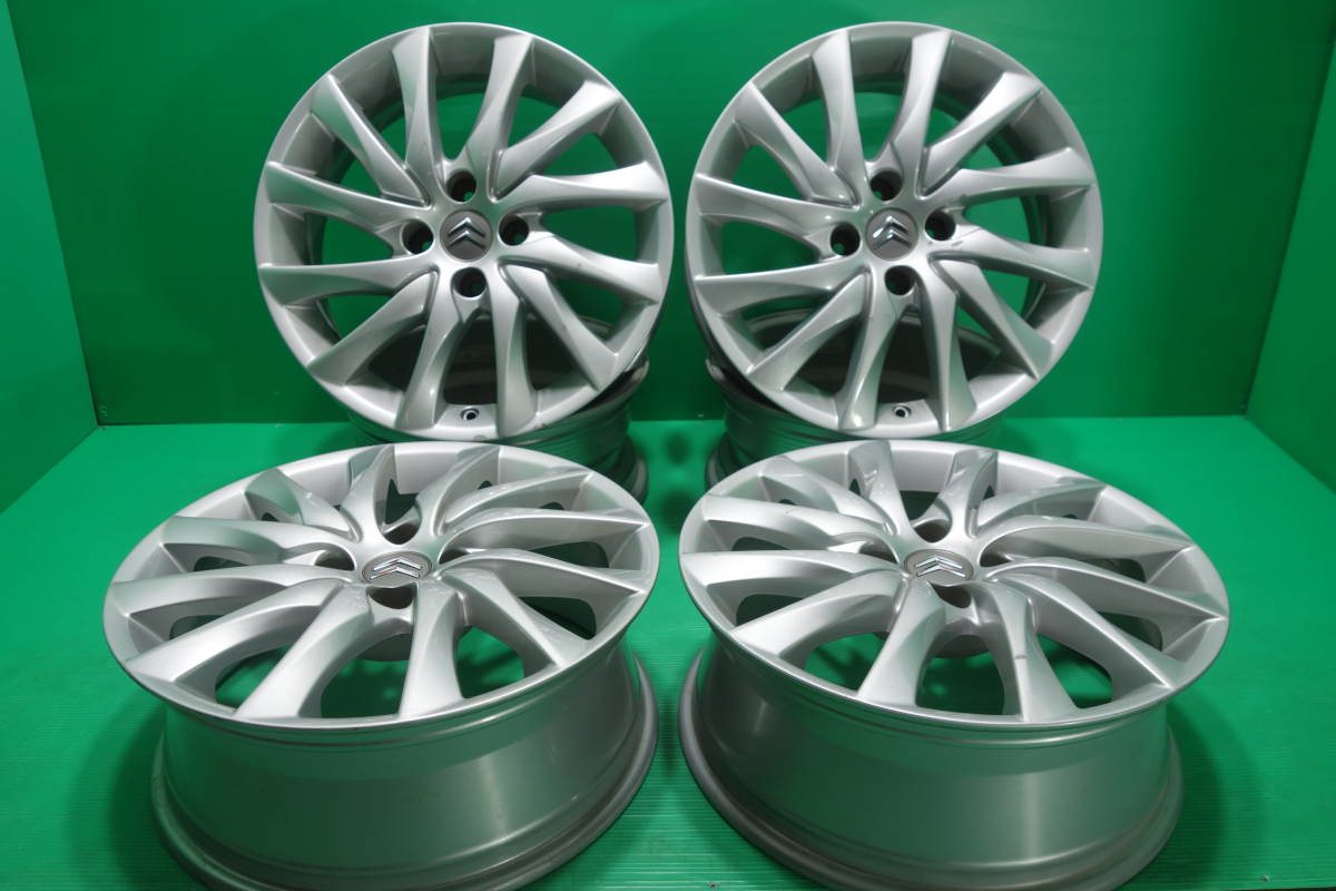 最安値，定番人気 H1705 シトロエン 17-6.5J +26 PCD108 ハブ径65.1ｍm 4H 4本セット 17インチ(社外品)｜売買されたオークション情報、yahooの商品情報をアーカイブ公開 - オークファン 5穴