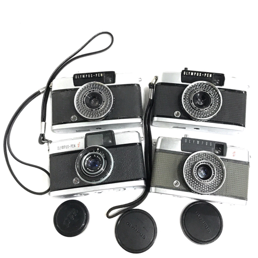 OLYMPUS PEN EE-3 2台 EES S 各1台 コンパクトフィルムカメラ 4台
