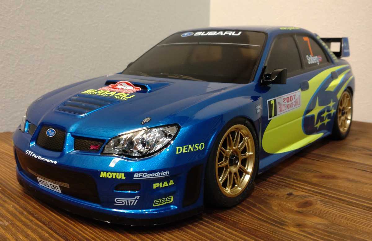 タミヤ スバル インプレッサ WRC モンテカルロ 07 ボディ TT01 TT02