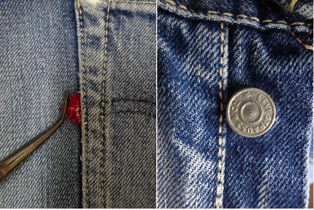 Levi's リーバイス501xx オリジナル 1950年代 ギャラ入り紙パッチ マサ