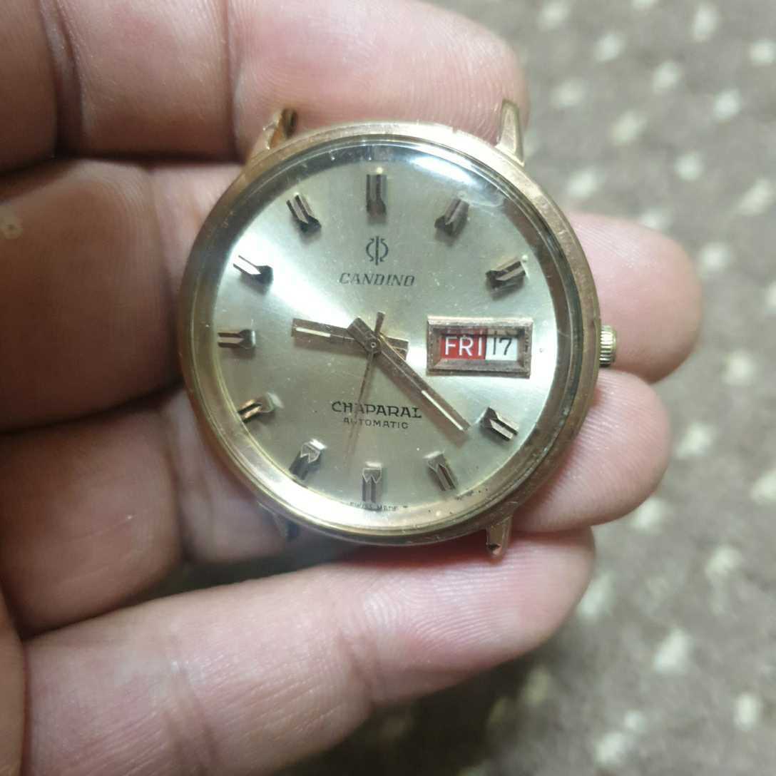 中古メンズCANDINOブランド自動巻き時計