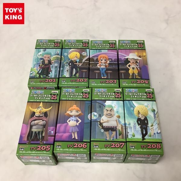 正規品，セール 1円 含 ONE PIECE ワールドコレクタブルフィギュア vol.25 全8種 コンプ(コミック、アニメ)｜売買されたオークション情報、yahooの商品情報をアーカイブ公開 - オークファン その他