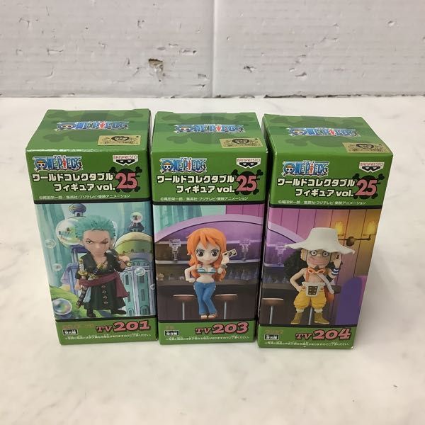 ワールドコレクタブルフィギュア vol.25 ワンピース 全8種セット