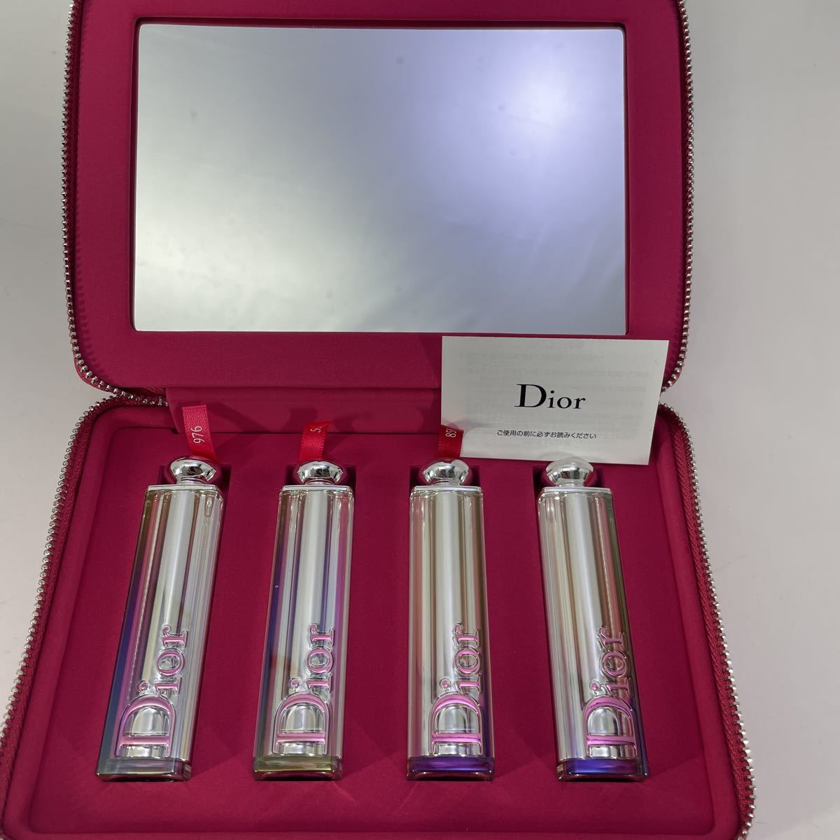 Dior ディオール アディクト ピンク セット 口紅 4本セット Christian