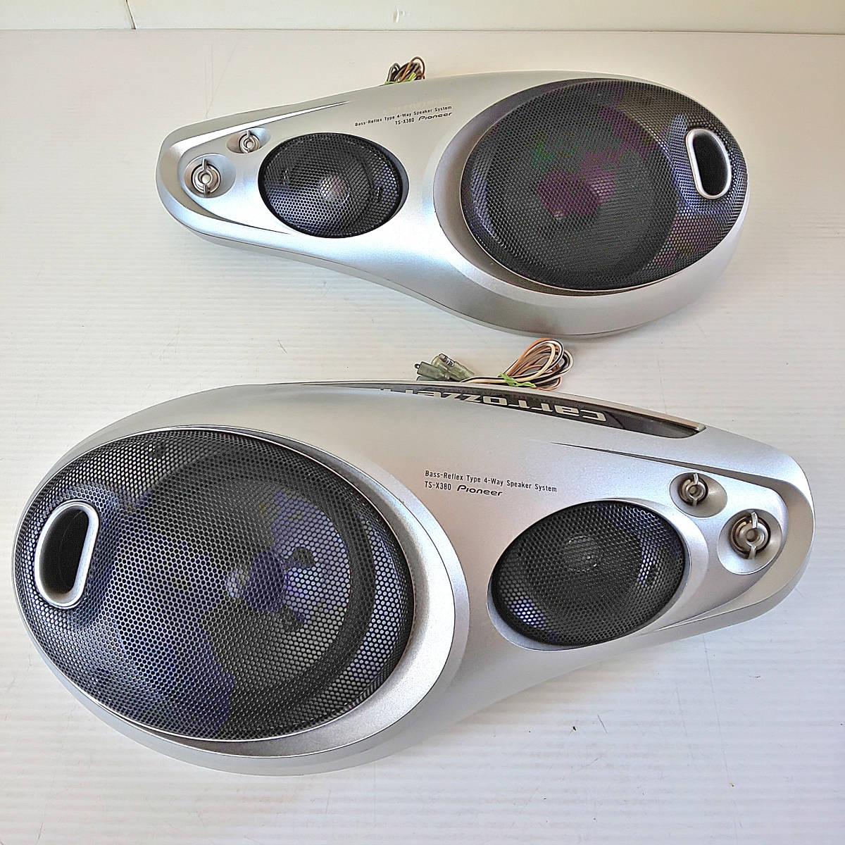 TS-X380 スピーカー carrozzeria Pioneer シルバー Yahoo!オークション