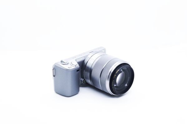 KN0027/美品/ソニー/NEX-5N/ダブルレンズキット(シルバー)/デジタル