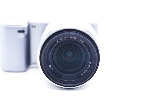 KN0027/美品/ソニー/NEX-5N/ダブルレンズキット(シルバー)/デジタル
