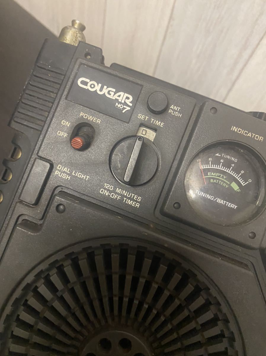 COUGAR 7 ナショナル パナソニック BCLラジオ 松下電器産業 ラジオ